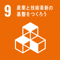 This image has an empty alt attribute; its file name is sdg_icon_09_ja_2-200x200.png